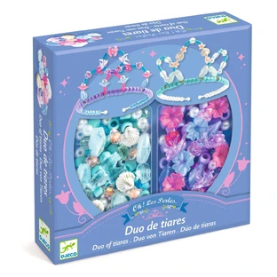 Juego de tiaras de princesa creativa, Djeco