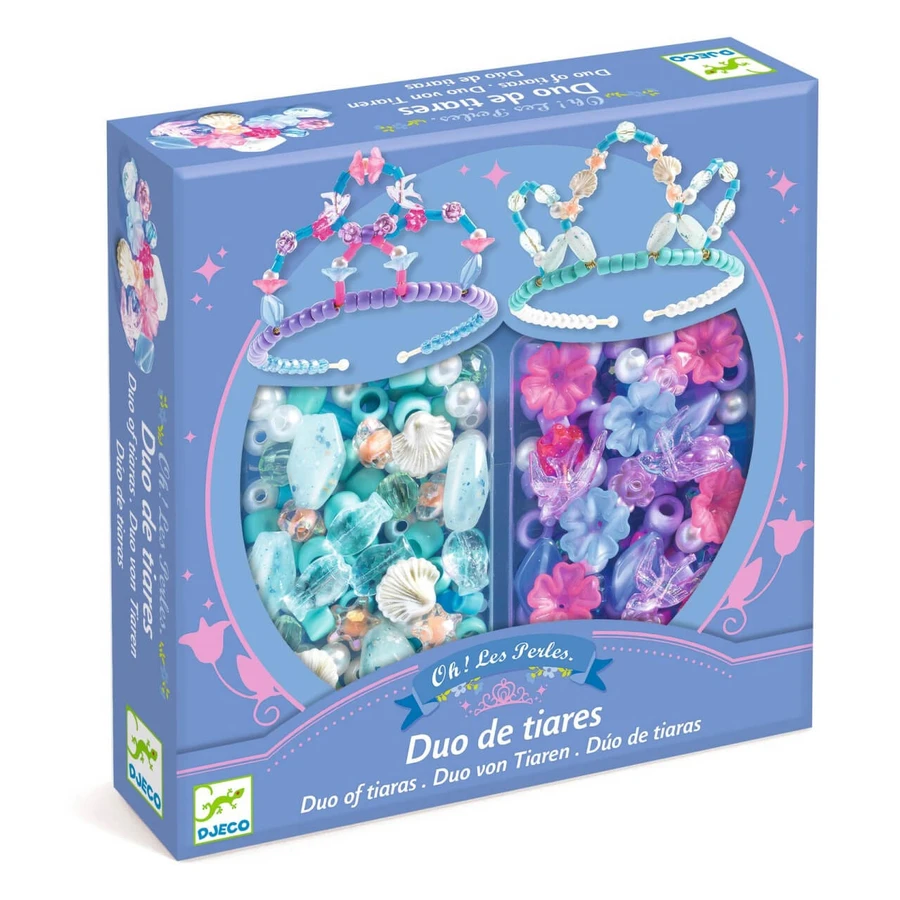 Juego de tiaras de princesa creativa, Djeco