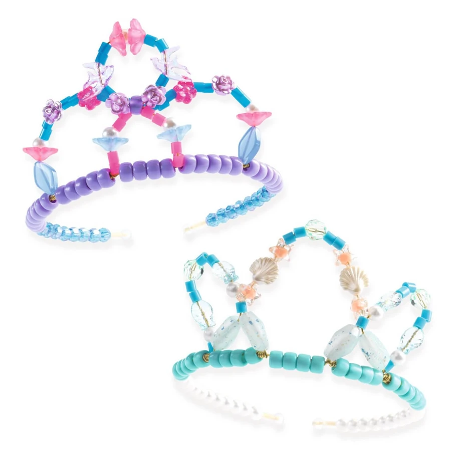 Juego de tiaras de princesa creativa, Djeco
