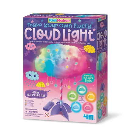 Set creativo - DIY lámpara nube esponjosa - KidzMaker