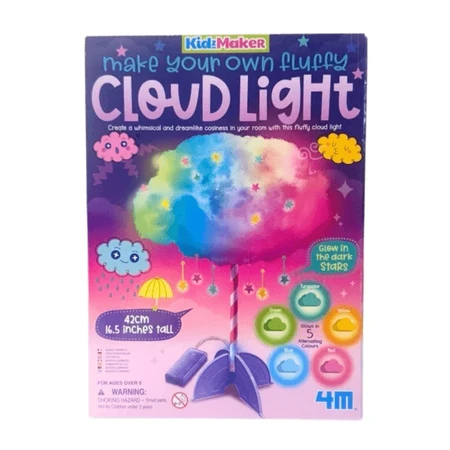 Set creativo - DIY lámpara nube esponjosa - KidzMaker