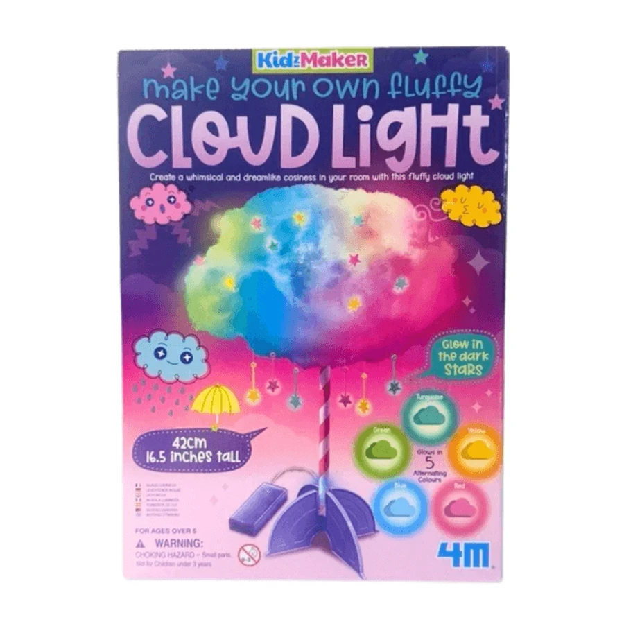 Set creativo - DIY lámpara nube esponjosa - KidzMaker