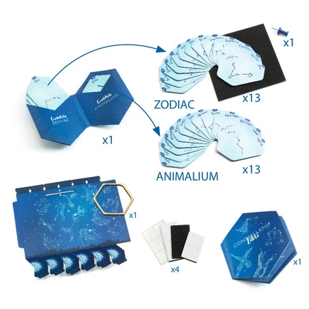 Jeu créatif DIY Constellations, Djeco