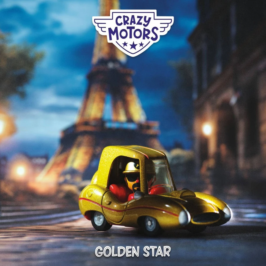 Gouden Ster, Crazy Motors Collection, Djeco
