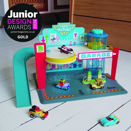 Garaje para coches Crazy Motors, Djeco