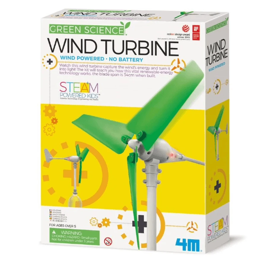 Wind turbine construction kit, Green Science - Green Science