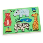 Coucou Tiger houten puzzel, Djeco
