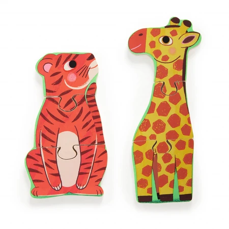 Coucou Tiger houten puzzel, Djeco