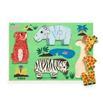 Coucou Tiger houten puzzel, Djeco