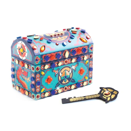 Juego de bricolaje creativo Cofre secreto DIY, Djeco