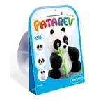 Mini panda de plastilina Patarev