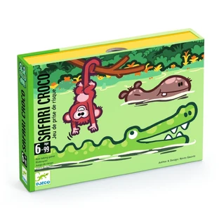 Strategie- und Glücksspiel Safari Croco, Djeco