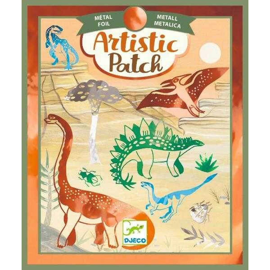 Set de transfert créatif Djeco, Dinosaures