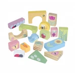 Spring garden building blocks, Orange Tree Toys
