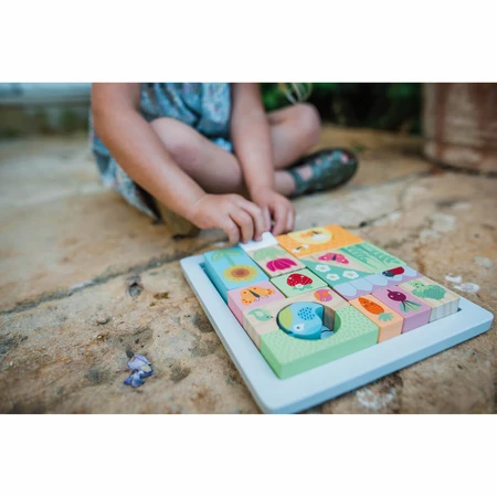 Spring garden building blocks, Orange Tree Toys