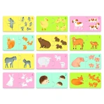 Moeder-kind bijpassende duo puzzel, Djeco