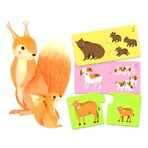 Moeder-kind bijpassende duo puzzel, Djeco