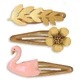 Colección Plume - 3 pinzas para el pelo Carmen, Djeco