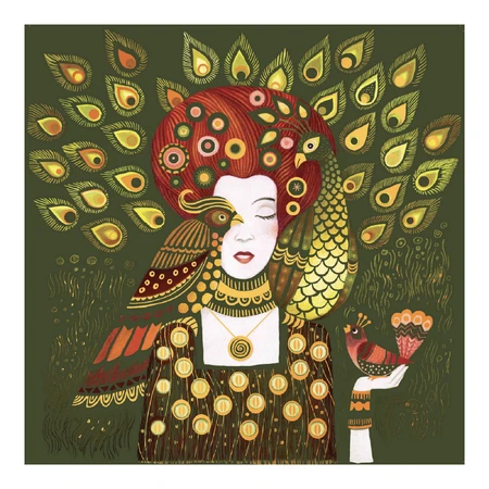 Inspirado en Gustave Klimt, razuit Zeite aurite, Djeco