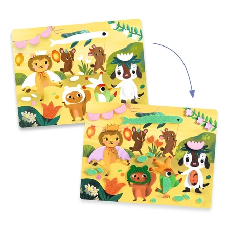 Creatief spel Collage met foamstickers, Djeco