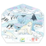Puzzle Polar Blandete, Djeco