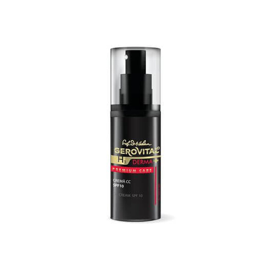 Crema CC SPF 10 Gerovital H3 Derma+ Premium Care, 30 ml, Farmec