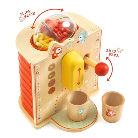 Rollenspiel Espressor aus Holz, Djeco