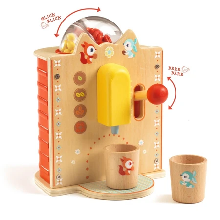 Rollenspiel Espressor aus Holz, Djeco