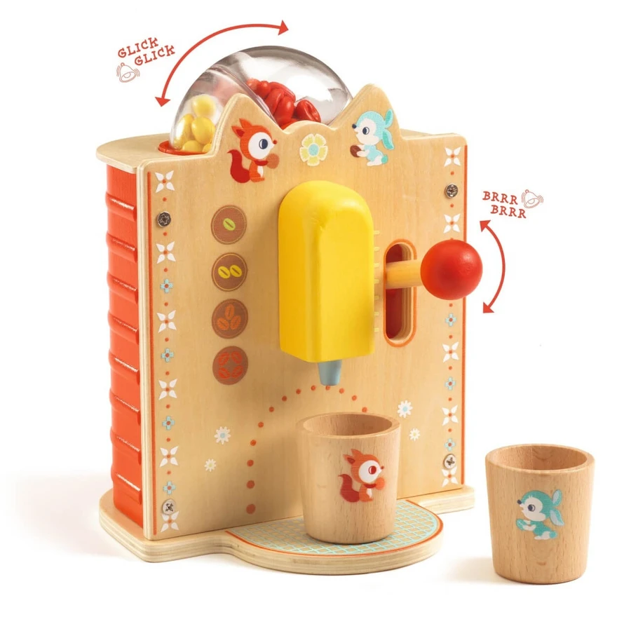 Rollenspiel Espressor aus Holz, Djeco