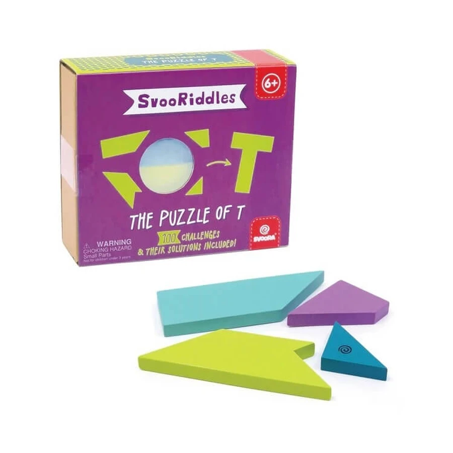Wooden jigsaw puzzle T's Challenge, Svoora