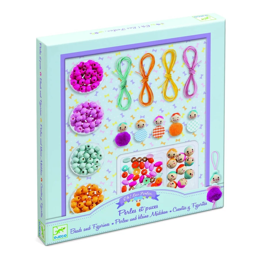 Atelier créatif Perles et figurines, Djeco