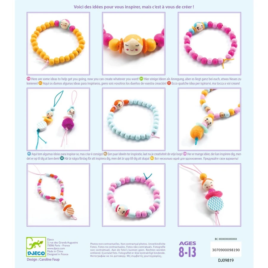 Atelier créatif Perles et figurines, Djeco