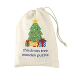 Wooden Christmas tree puzzle, Orange Tree Toys