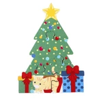 Wooden Christmas tree puzzle, Orange Tree Toys