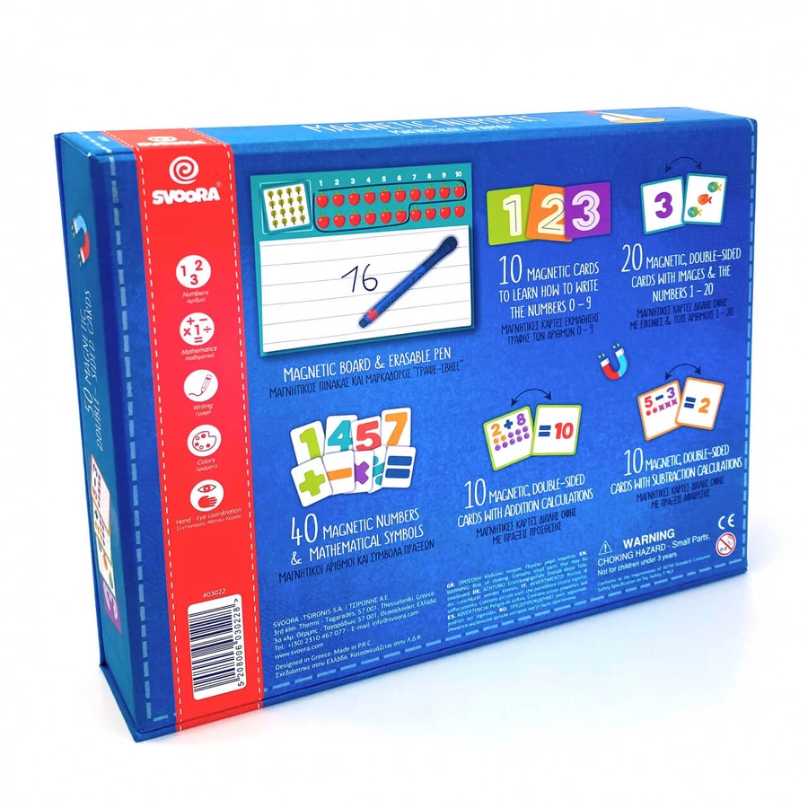 Jeu magnétique Apprendre à compter
