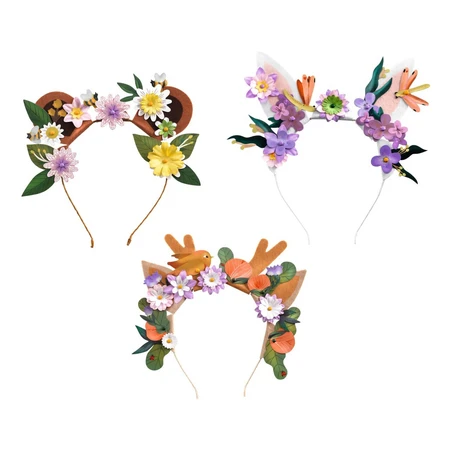 Jeu créatif DIY Flower Coronites, Djeco