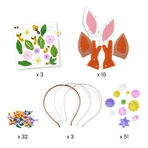 Jeu créatif DIY Flower Coronites, Djeco