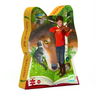 Puzzle Petrica et le loup, Djeco