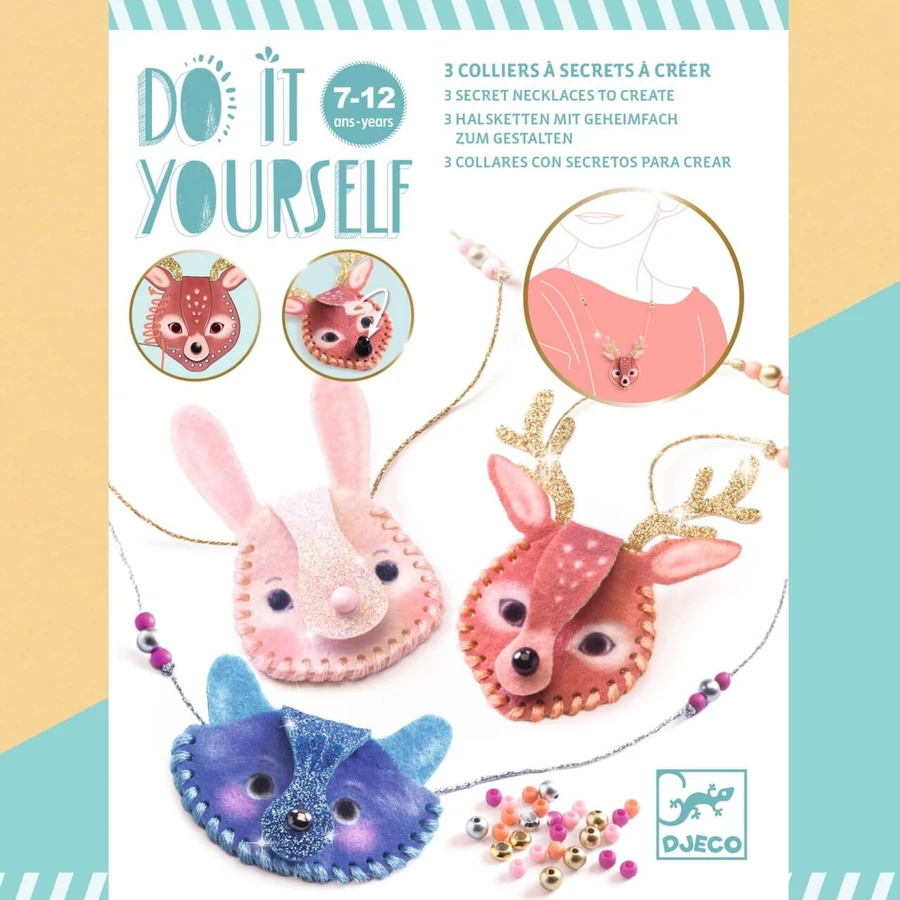 DIY creatief spel Geheime kettingen, Djeco