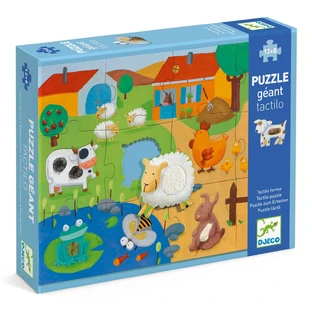 Grote tactiele puzzel Stop, Djeco