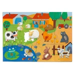Grote tactiele puzzel Stop, Djeco