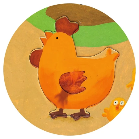 Grote tactiele puzzel Stop, Djeco