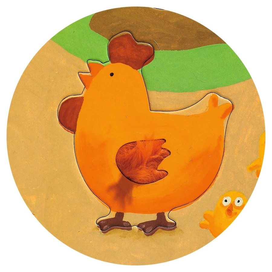 Grote tactiele puzzel Stop, Djeco