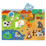 Grote tactiele puzzel Stop, Djeco