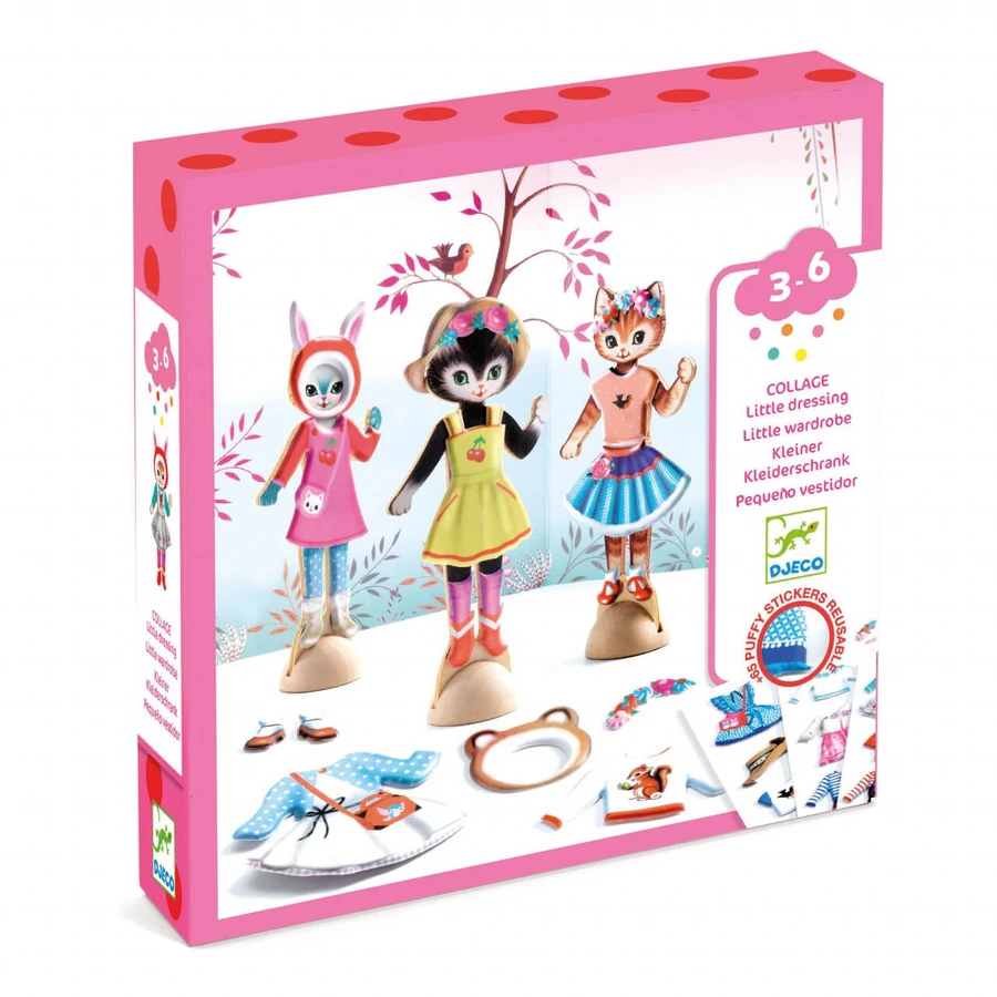 Creatief spel Kleine kleerkast, Djeco
