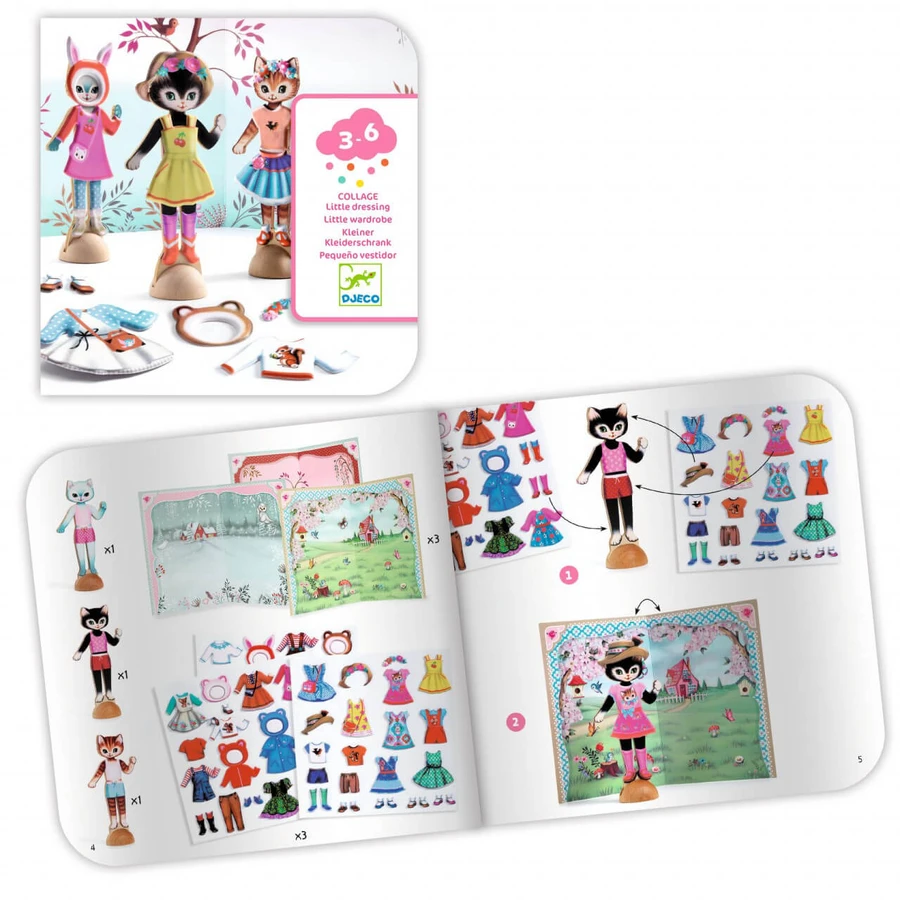 Creatief spel Kleine kleerkast, Djeco