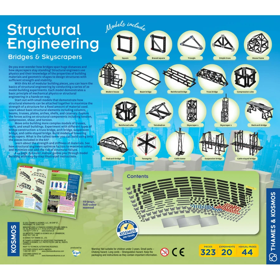 Kit STEM Ingénierie structurelle