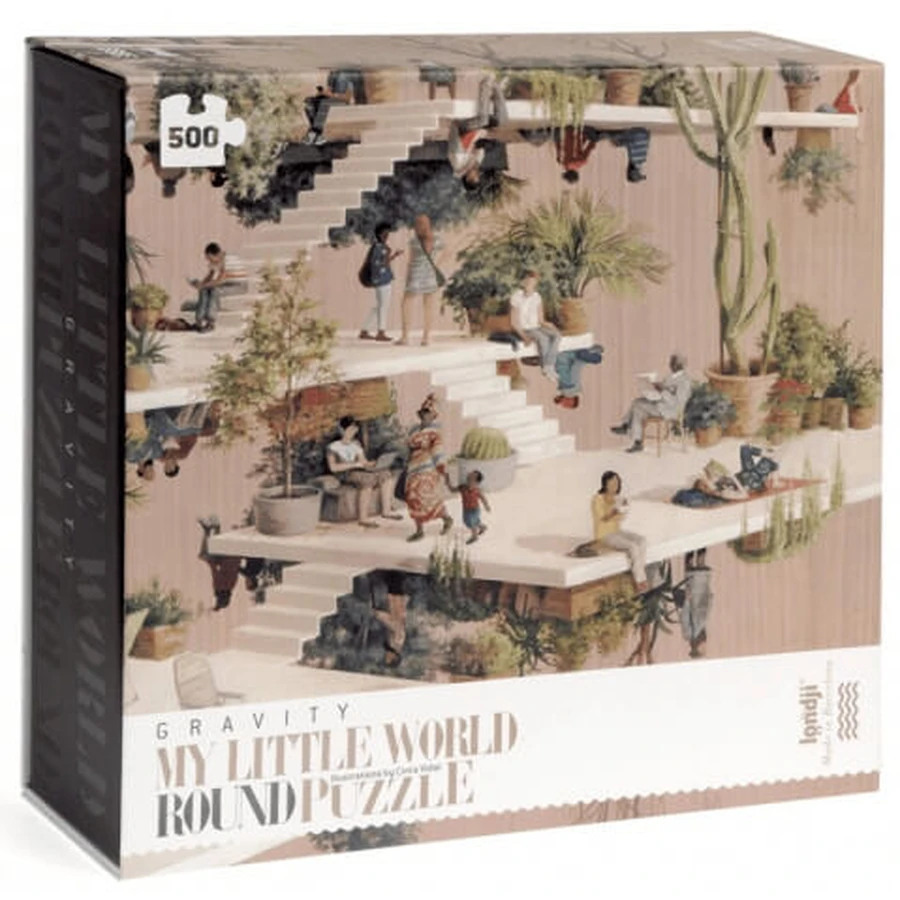 Puzzle circular del mundo Londji