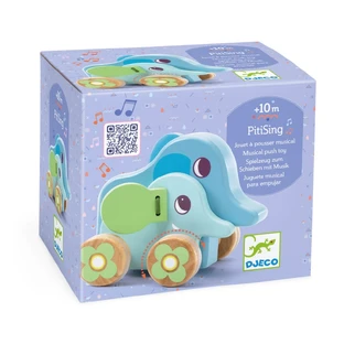 Musical pushing toy, Djeco
