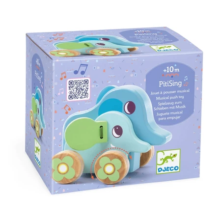 Musical pushing toy, Djeco
